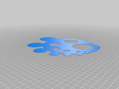 Circle Template (airbrush stencil) inch size (1/4, 1/2, 3/4, 1, 1 1/2, 2, 2 1/2)