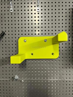 RYOBI holders for Biltema or Jula pegboard   