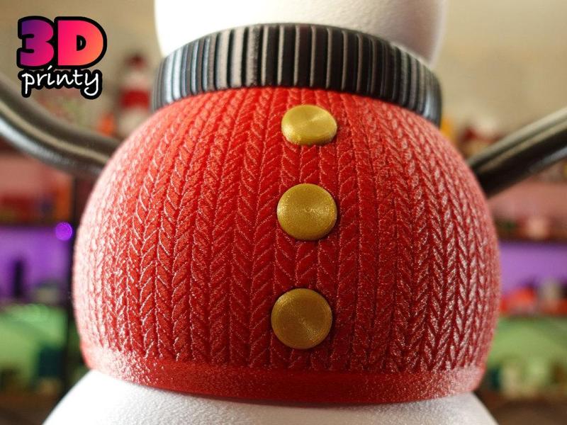 Giant Snowman - Knitted Sweater