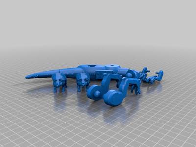 LEGO Compatable Camp Cretaceous  Hybrids