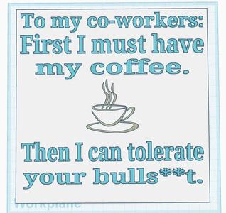 Coffee & Co-Workers Sign   