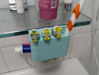 tooth brush oral-b holder (4x)