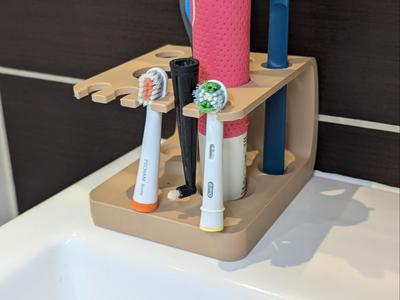 Another toothbrush holder stand