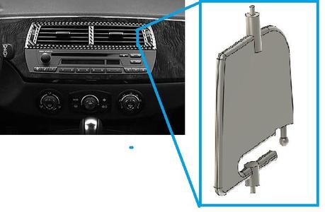 BMW Z4 e85 Dash Vent Louver Parts
