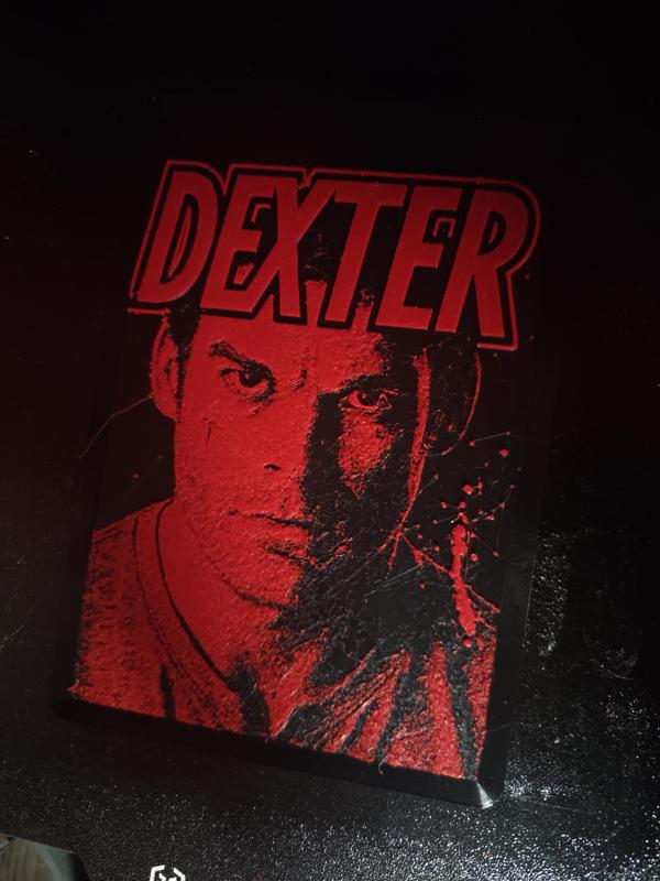 Painting Dexter Morgan - 133 x 200 mm - free - gratuit