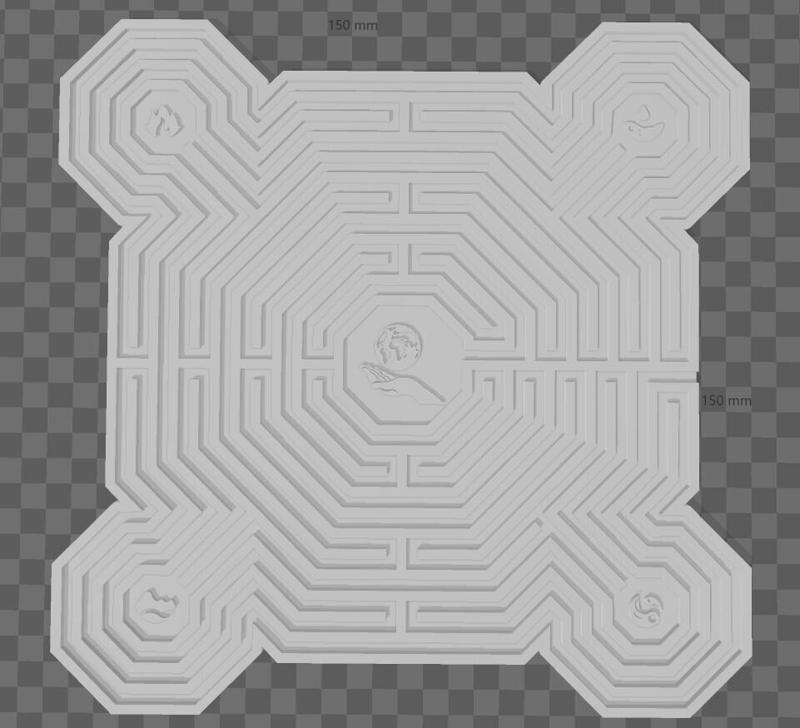 REIMS CATHEDRAL LABYRINTH COMPAGNONS DU DEVOIR