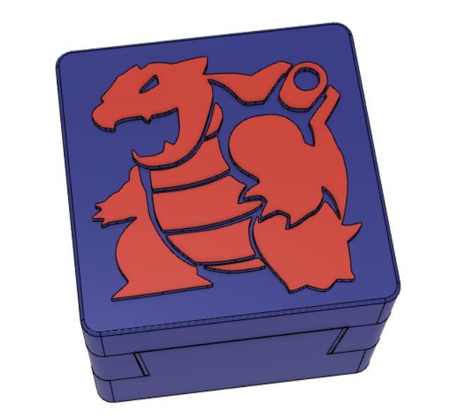 CHINESE NESTING BOX POKEMON TORTANK