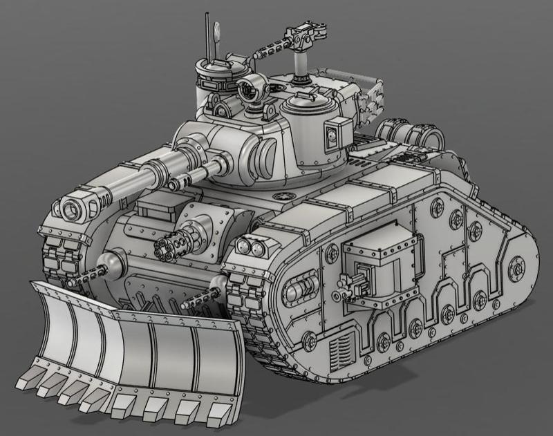 Vendetta-Class Heavy Battle Tank EXPANSION PACK