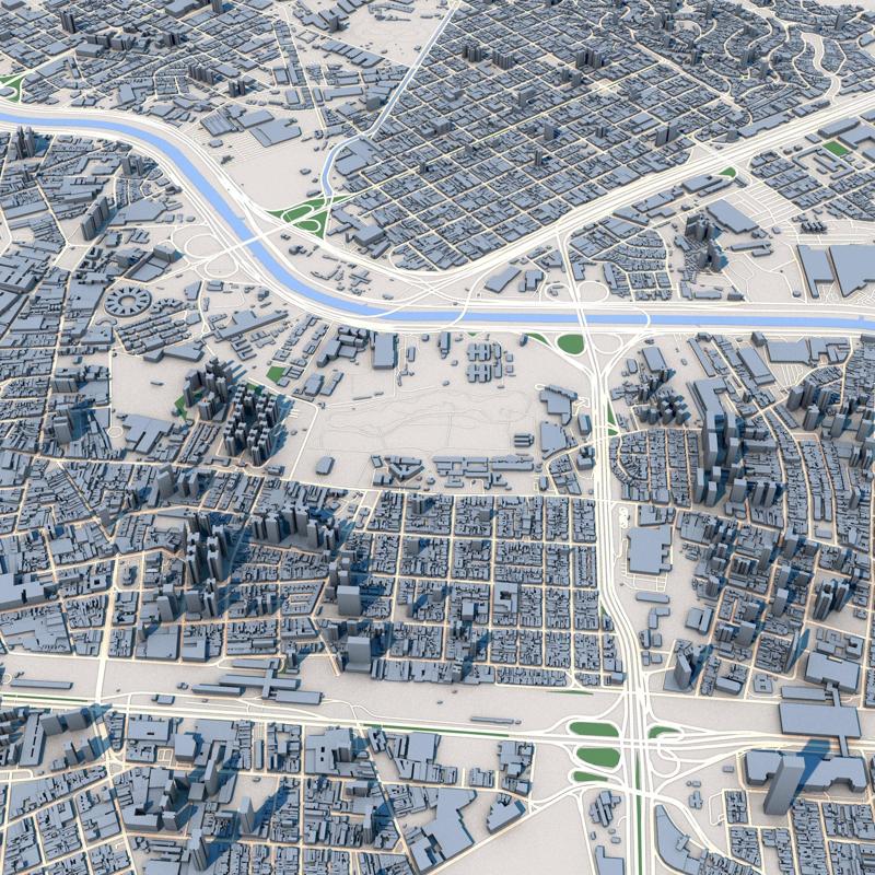 Sao Paulo City Brazil Map