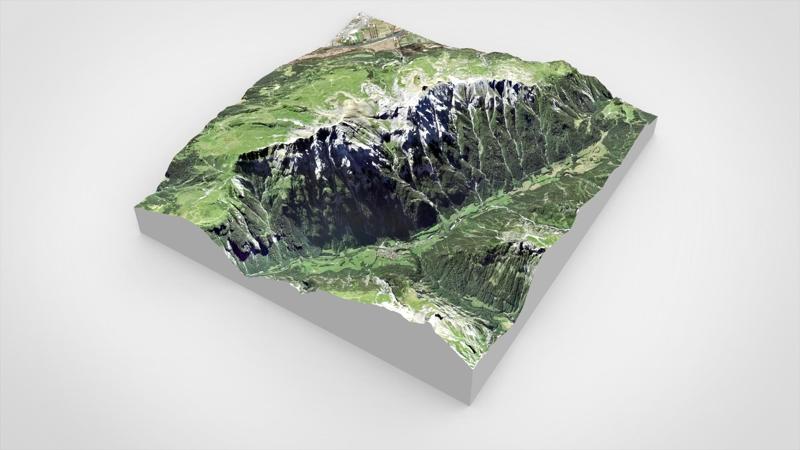 Mountain Calanda Glarus Alps Switzerland