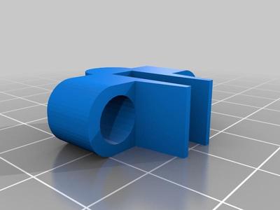 6mm tube holder for aquarium edge