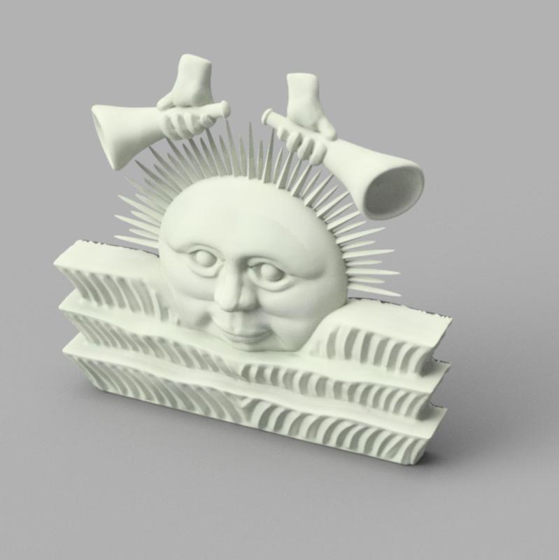 Nauvoo Temple Sunstone | LDS Temple | 3 Styles | Digital File | STL File