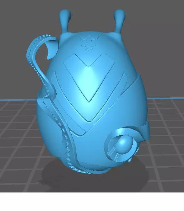 Baha jir Bahajir dragon egg STL