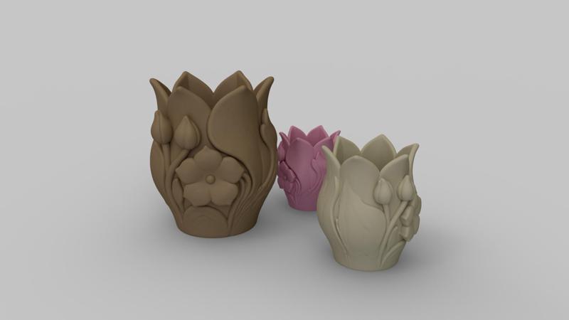 Elegant Floral Vase