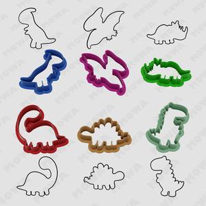 Dinosaur cookie cutter set 6 PCS