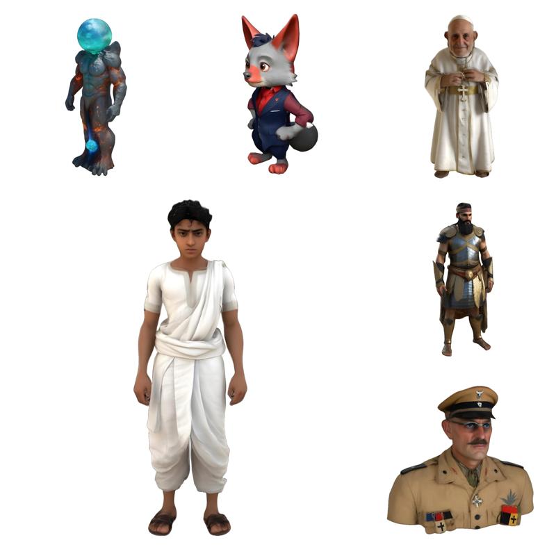 Fantasy & Historical Figures Pack