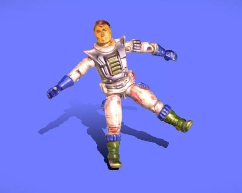 1987 GI JOE MAVERICK - JET PILOT - 3D SCAN -