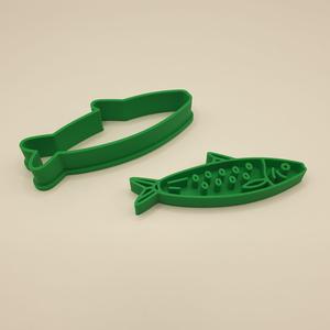Sardine Cookie Cutter (Cortador Bolacha Sardinha)