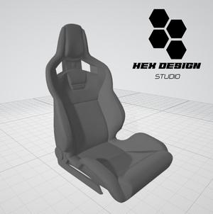 Recaro Style Racing Seat