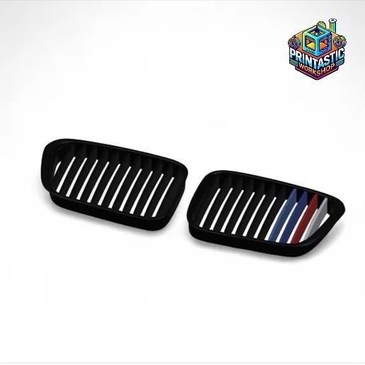 BMW E46 Compact Custom Kidney Grilles (M-Style)