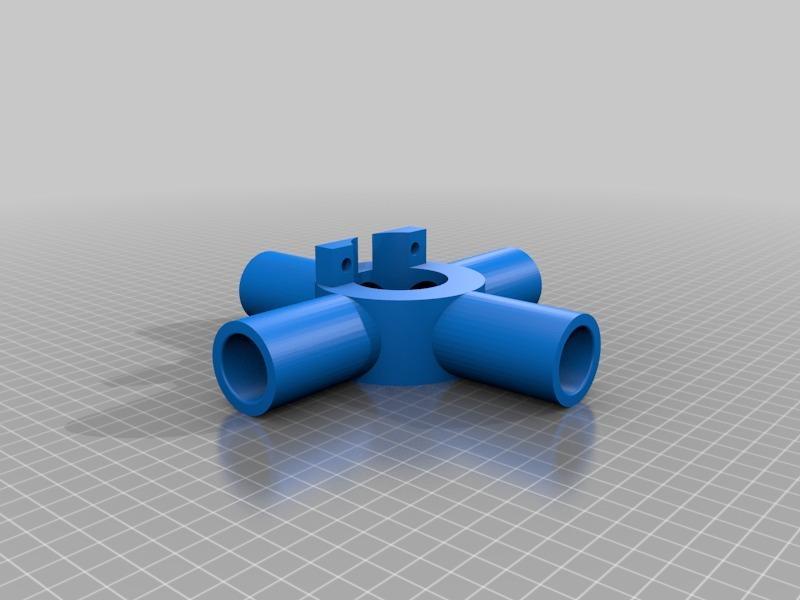 centerpiece mount Spiderbeam antenna (Skypper,G4ZU)