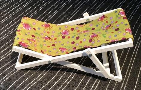 3D files to print a deck chair for dolls