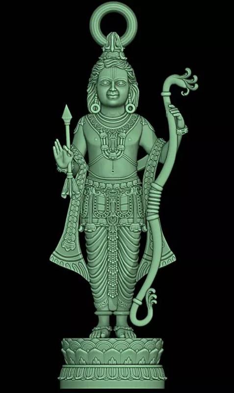 Ram lalla pendant high quality