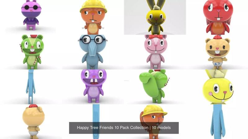 Happy Tree Friends 10 Pack Collection