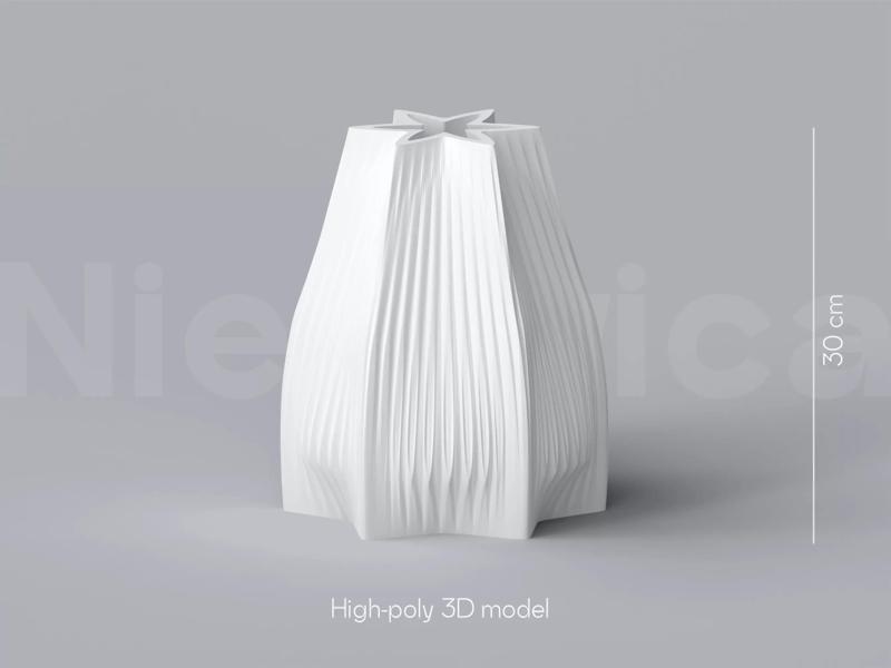 NIEDWICA VASE F-2 STL 3D MODEL