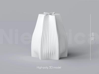 NIEDWICA VASE F-2 STL 3D MODEL