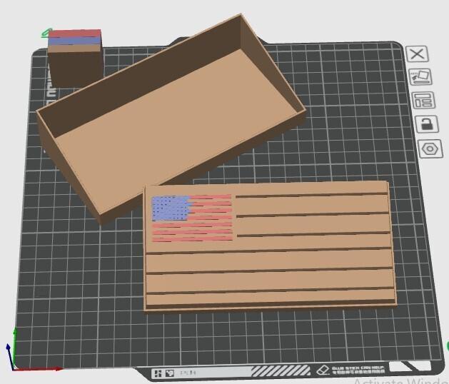 Medal case 3d model