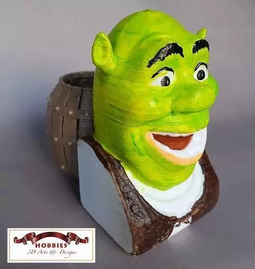 Shrek Pen Holder