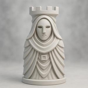 Chess Rook Masked Soul