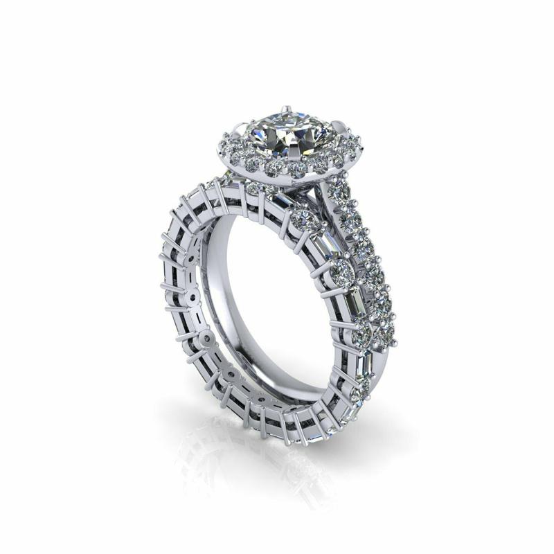 Solitaire Engagement Diamond Ring R21