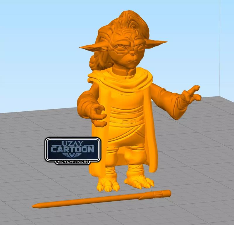 star wars clone wars Tales of the  Master jedi  Yaddle