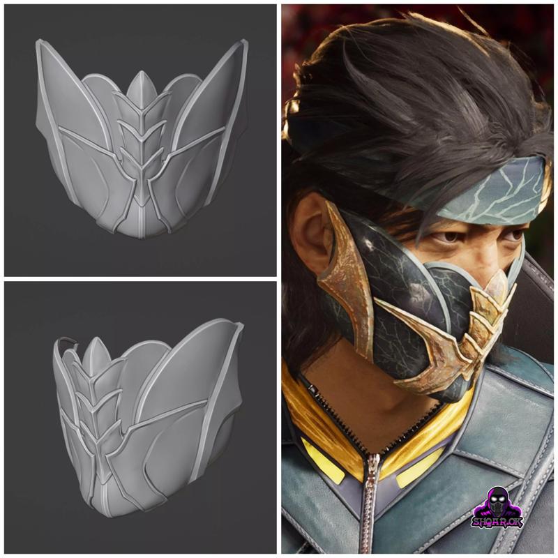 Takeda mask  from MK1 -  Killing Cousin