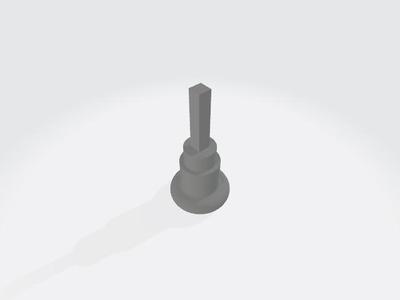 Complete set of rotary knob for WC door, drawer, cupboards Caravan TEC-Weltbummler 2004