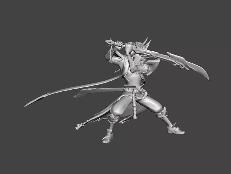 Inkshadow Master Yi 3D Model