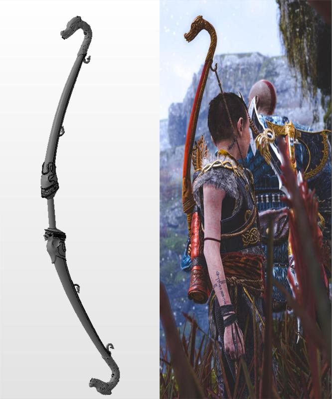 Atreus Talon Bow 2018 Final Upgrade STL