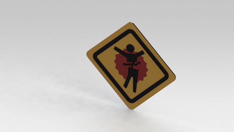 Halo 3 Splatter Sign