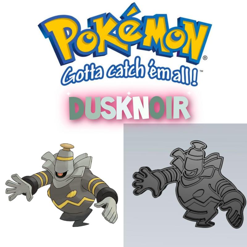 AMAZING POKEMON Dusknoir COOKIE CUTTER STAMP CAKE DECORATING