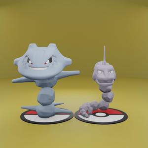 Pokemon No. 095, 208 Onix, Steelix