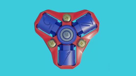 Mechanical Dice Geneve Fidget SPinner 3D Printable