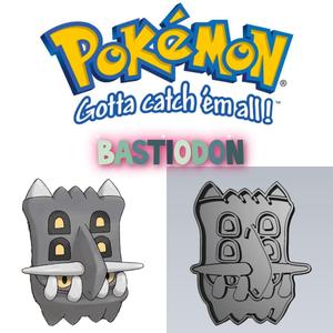 AMAZING POKEMON bastiodon COOKIE CUTTER STAMP CAKE DECORATING