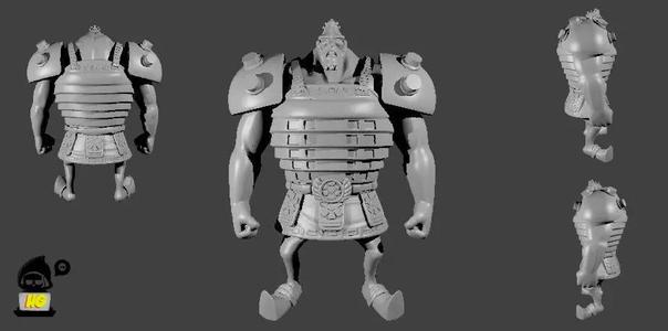 Jozu - One piece 3D print model 3D print model
