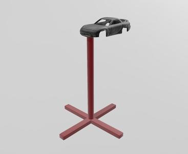 painting support Hot Wheels 1/64