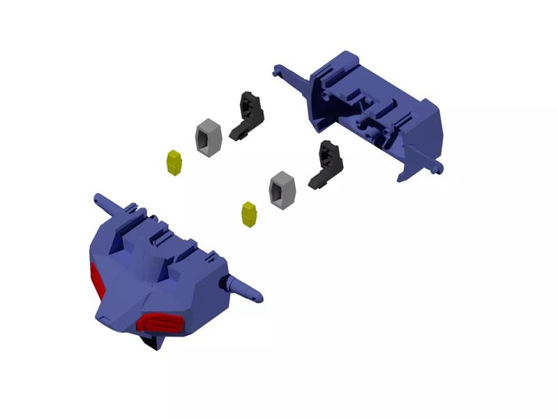 Gundam sandrock custom parts