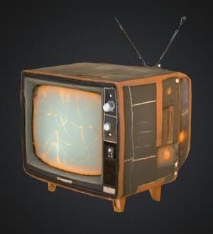 Vintage TV Prop
