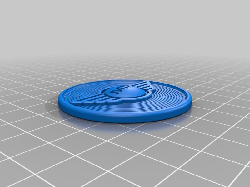 Mini Wheel Hub Center Cap