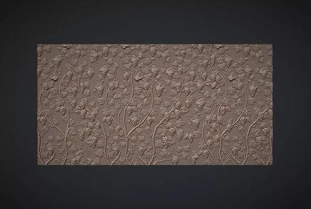Grape Bunch Wall Decor  for cnc carving